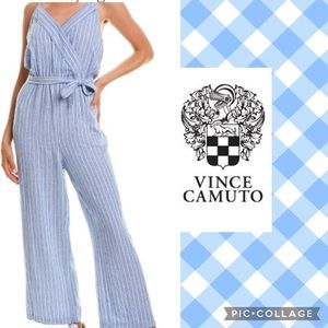 💙Vince Camuto linen jumpsuit Large